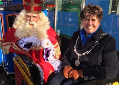 Sinterklaas in Lelystad met Burgermeester - december-entertainment.nl